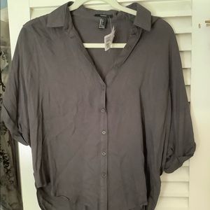 Dark gray blouse